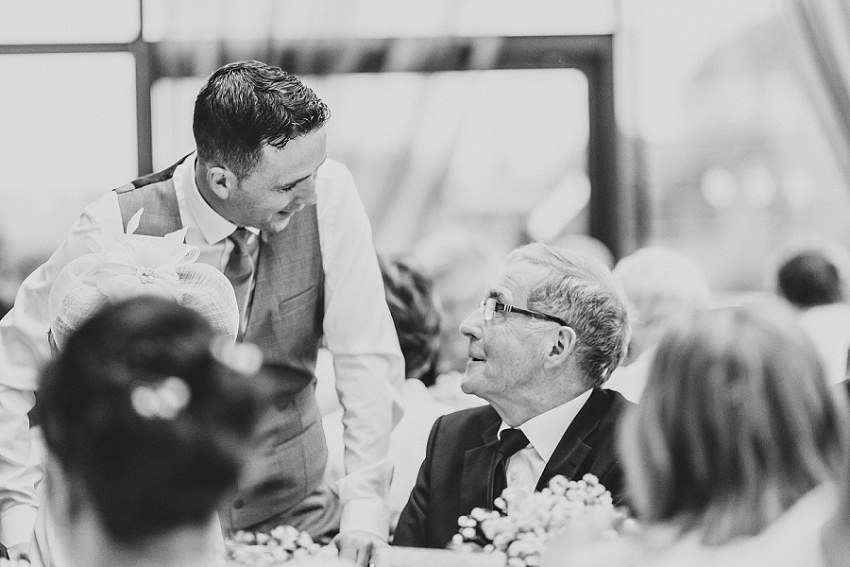 Groom with his father 