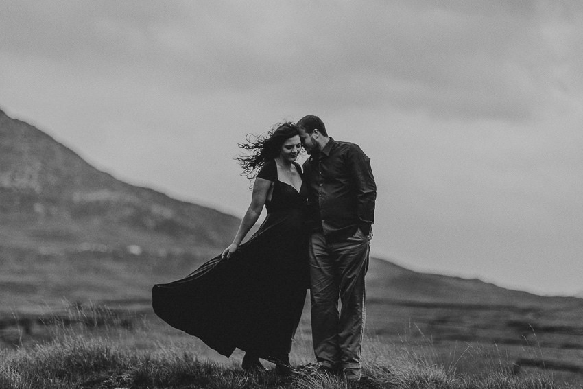 Satcie and Bryce elopement in Connemara, north west Ireland
