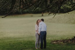 Orla and Brian in the belleek castle gardens