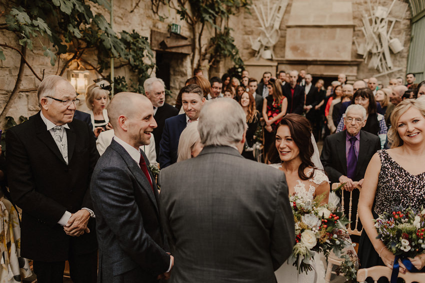 A laidback and intimate winter wedding at The Cliff at Lyons 54