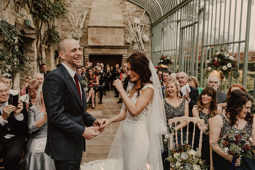 A laidback and intimate winter wedding at The Cliff at Lyons 62