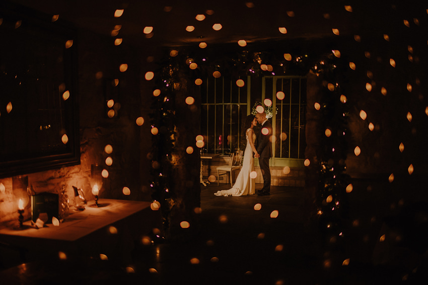 A laidback and intimate winter wedding at The Cliff at Lyons 207