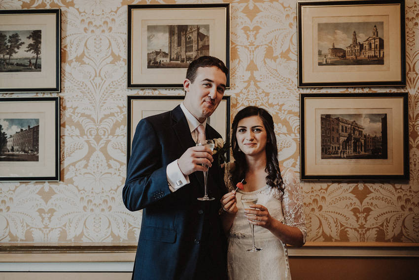 A small intimate wedding at The Shelbourne Hotel | Grainne & James 45