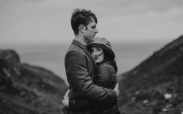 Spectacular photo shoot on Irish cliffs Slieve league