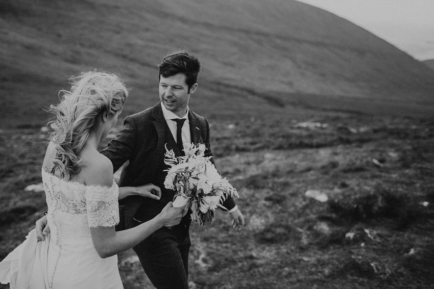 Summer wedding at Ballintaggart House - Dingle | Hazel and J.R. 94