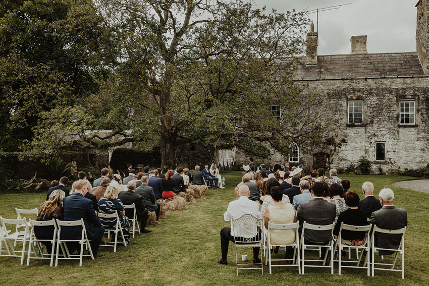 DIY outdoor wedding at Durhamstown Castle | Aisling & Javier 319