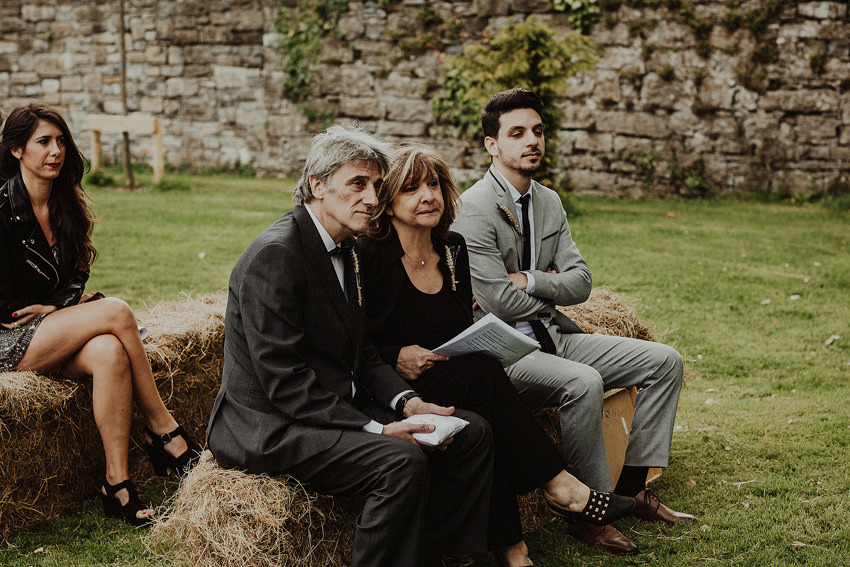 DIY outdoor wedding at Durhamstown Castle | Aisling & Javier 323