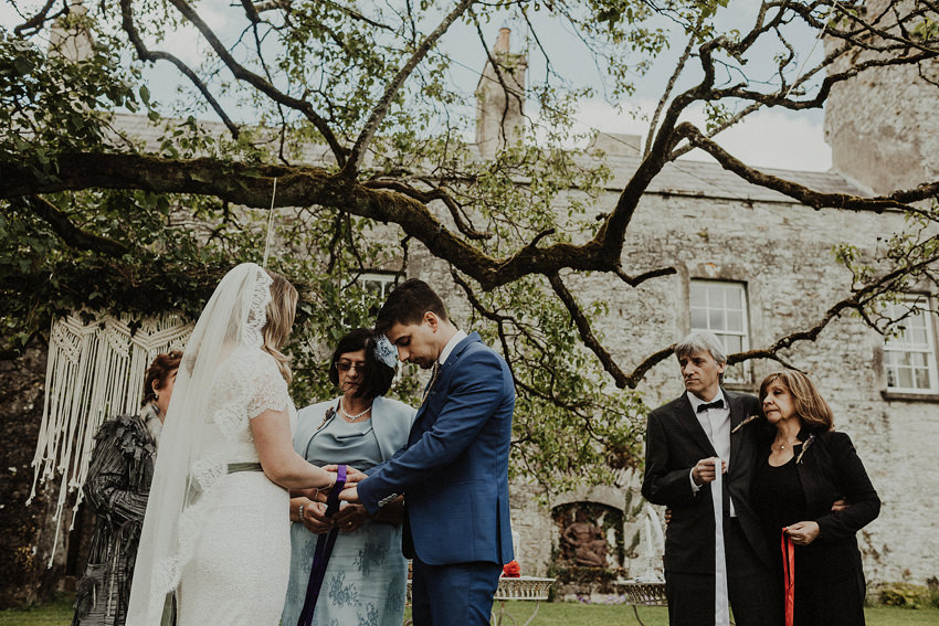 DIY outdoor wedding at Durhamstown Castle | Aisling & Javier 1139