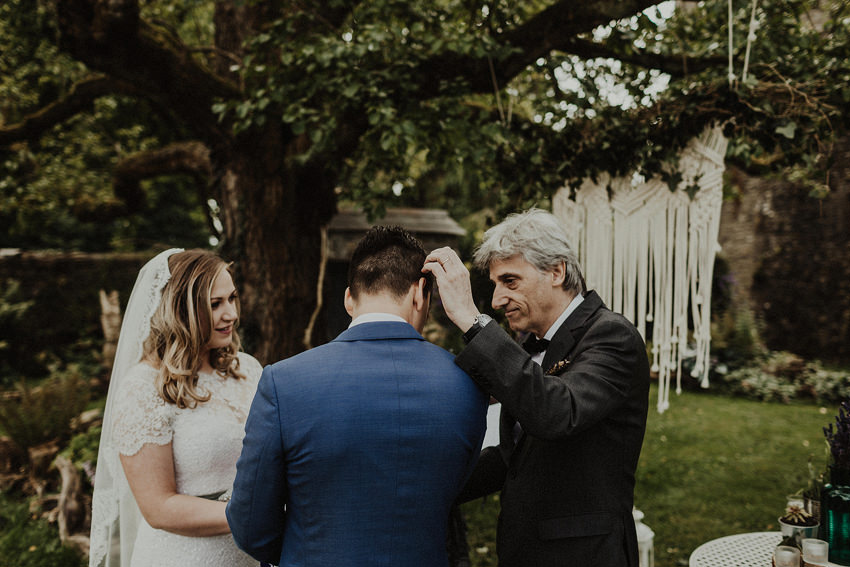 DIY outdoor wedding at Durhamstown Castle | Aisling & Javier 1140