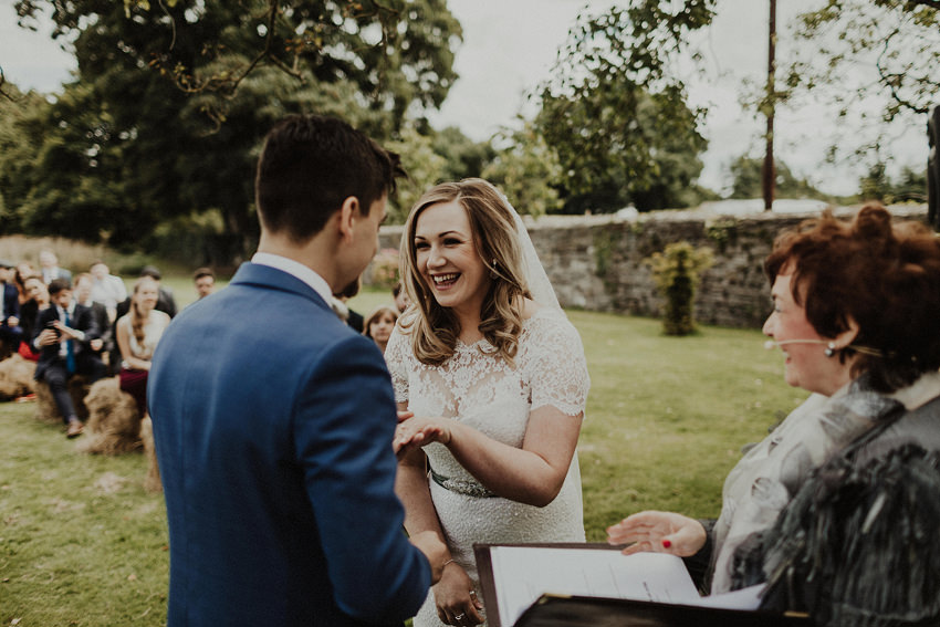 DIY outdoor wedding at Durhamstown Castle | Aisling & Javier 330