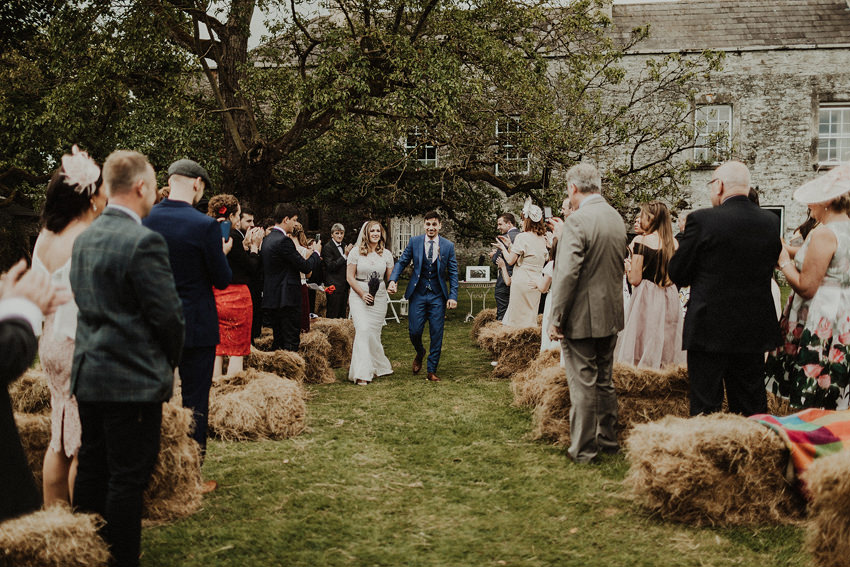 DIY outdoor wedding at Durhamstown Castle | Aisling & Javier 335