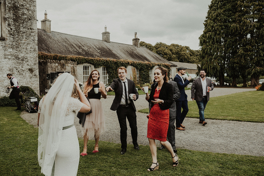 DIY outdoor wedding at Durhamstown Castle | Aisling & Javier 337