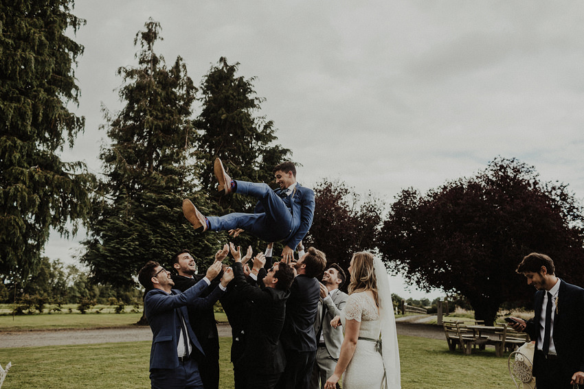 DIY outdoor wedding at Durhamstown Castle | Aisling & Javier 357