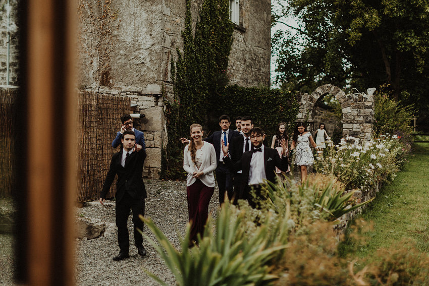 DIY outdoor wedding at Durhamstown Castle | Aisling & Javier 371