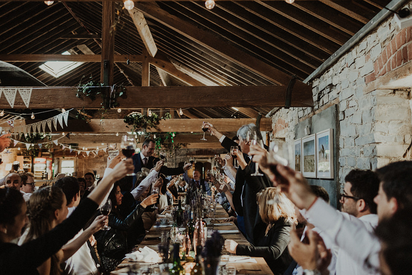 DIY outdoor wedding at Durhamstown Castle | Aisling & Javier 375