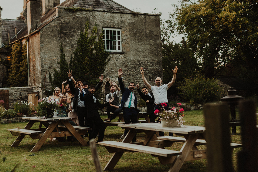 DIY outdoor wedding at Durhamstown Castle | Aisling & Javier 385