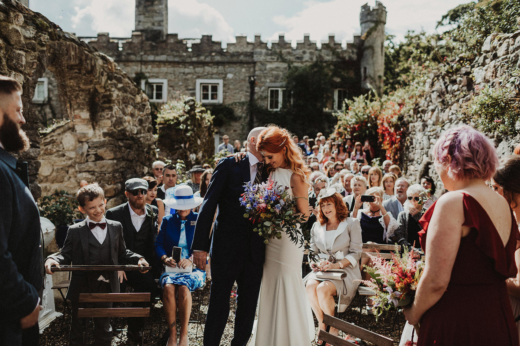 Huntington Castle & Gardens wedding | Ruth & Jason 84