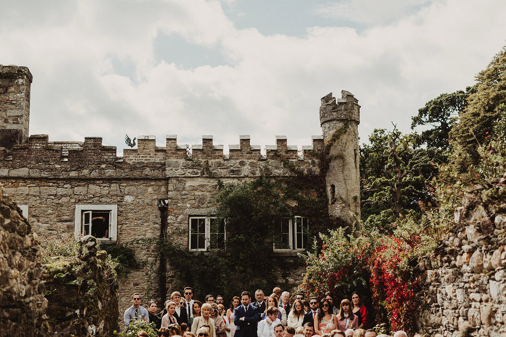 Huntington Castle & Gardens wedding | Ruth & Jason 89