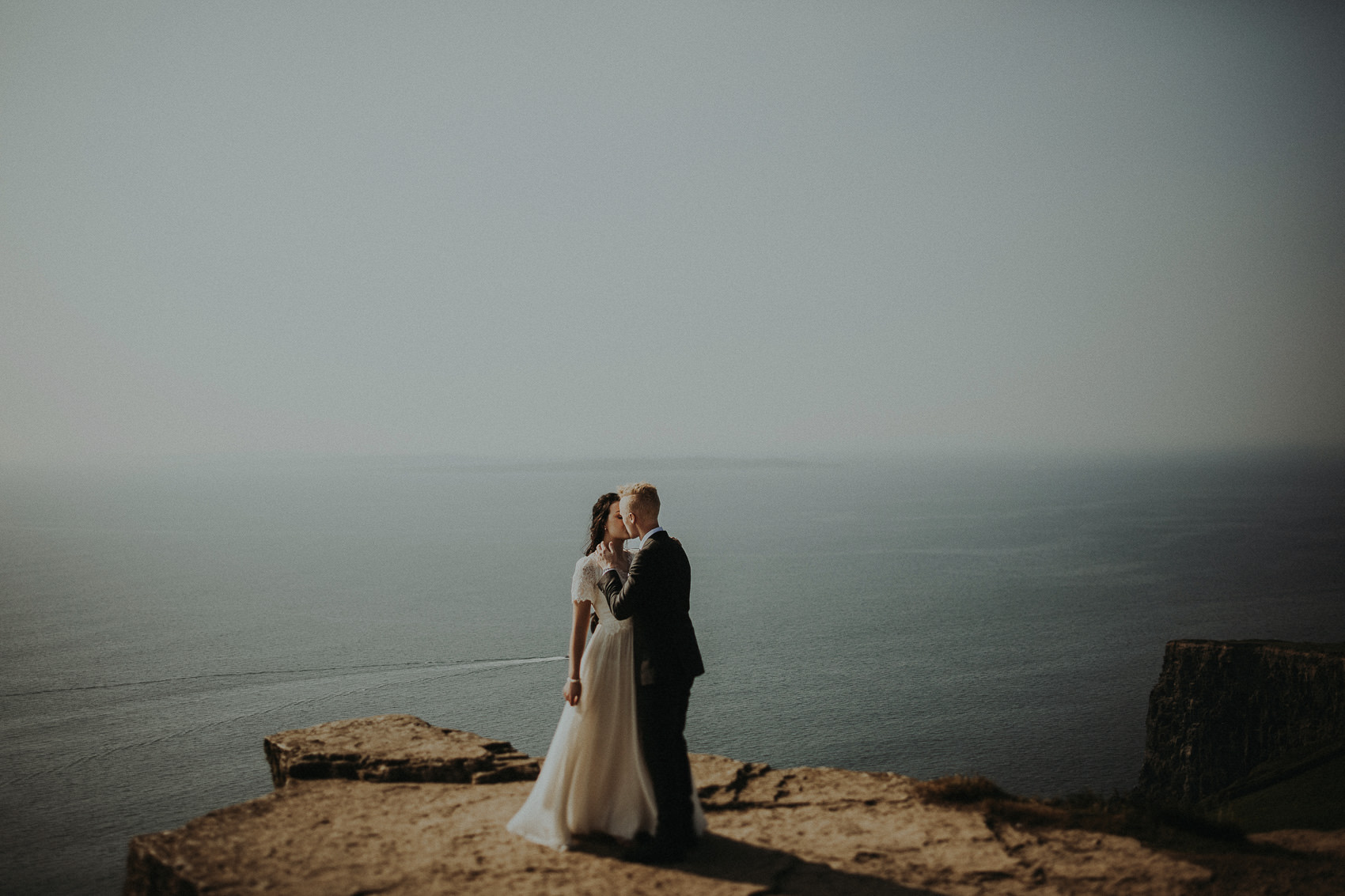 Irish Cliffs of Moher wedding Elopement shoot 682