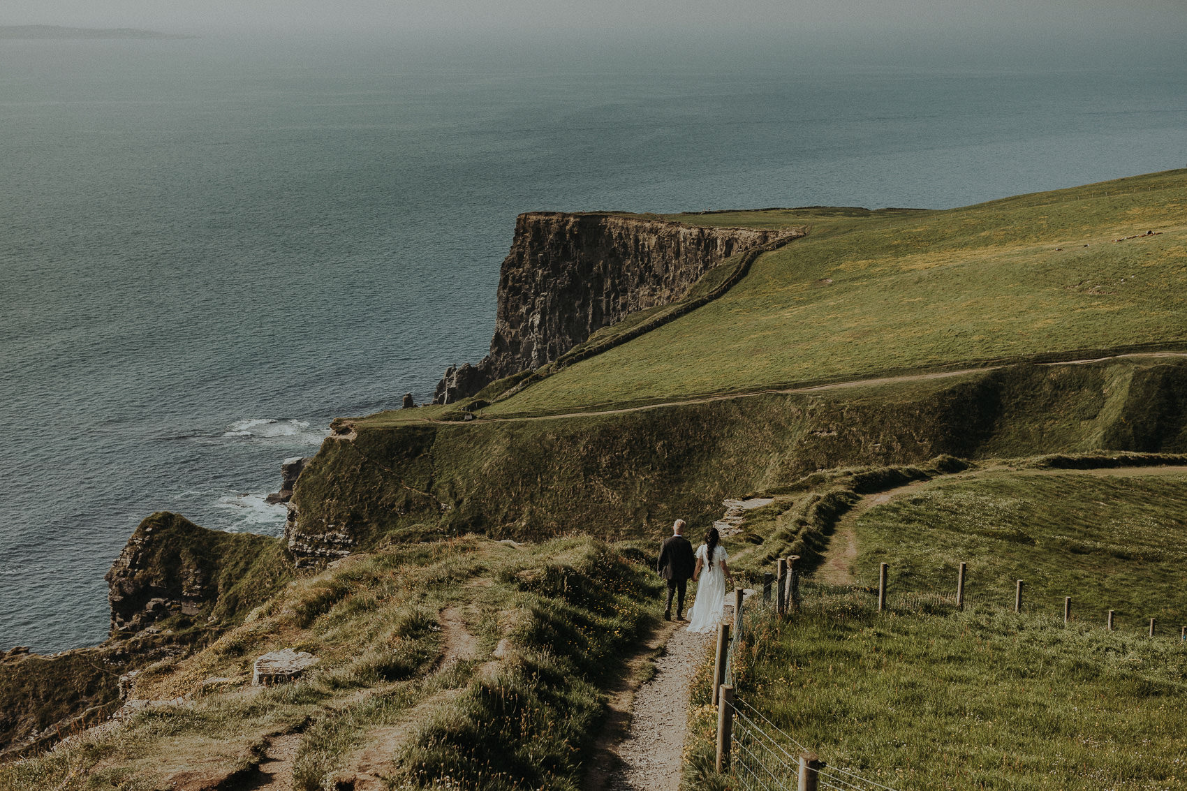 Irish Cliffs of Moher wedding Elopement shoot 684