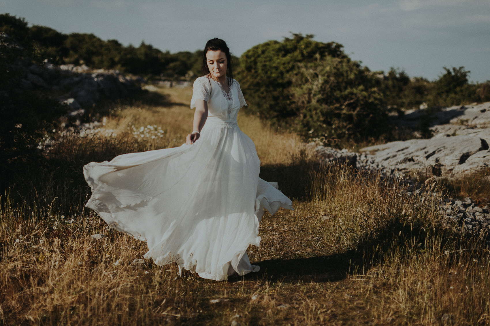 Irish Cliffs of Moher wedding Elopement shoot 687