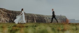 Irish Cliffs of Moher wedding Elopement shoot 1