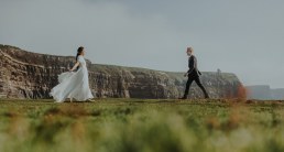 Irish Cliffs of Moher wedding Elopement shoot 1