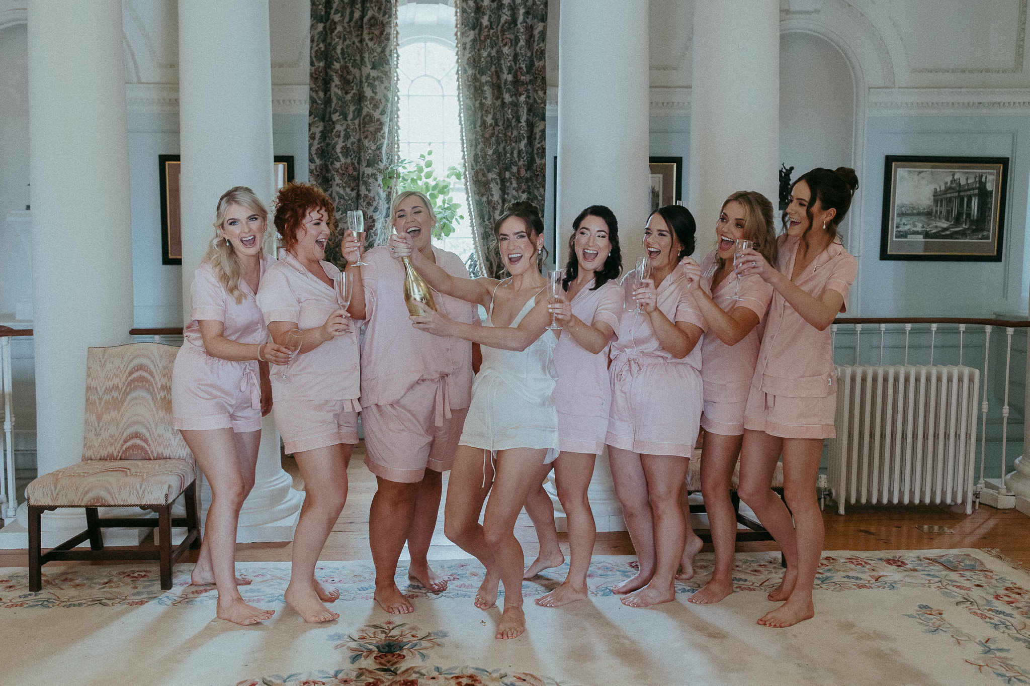 Abby & Fintan's Glamorous Gloster House Wedding 5