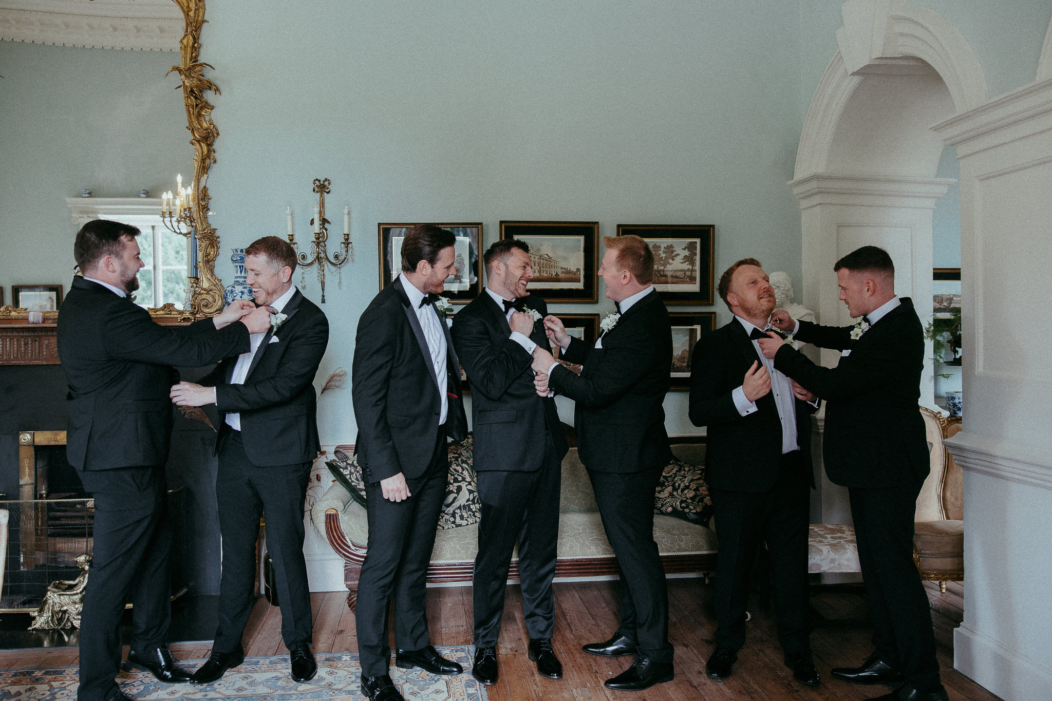 Abby & Fintan's Glamorous Gloster House Wedding 18